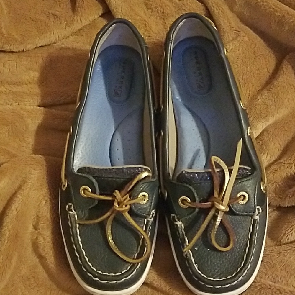SPERRY TOP-SIDER Blue sparkles
